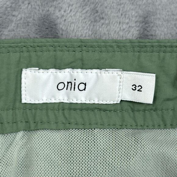 ONIA The Calder Stretch Nylon Swim Trunks Shorts 7" Inseam Lined Mens Size 32 - Picture 8 of 13